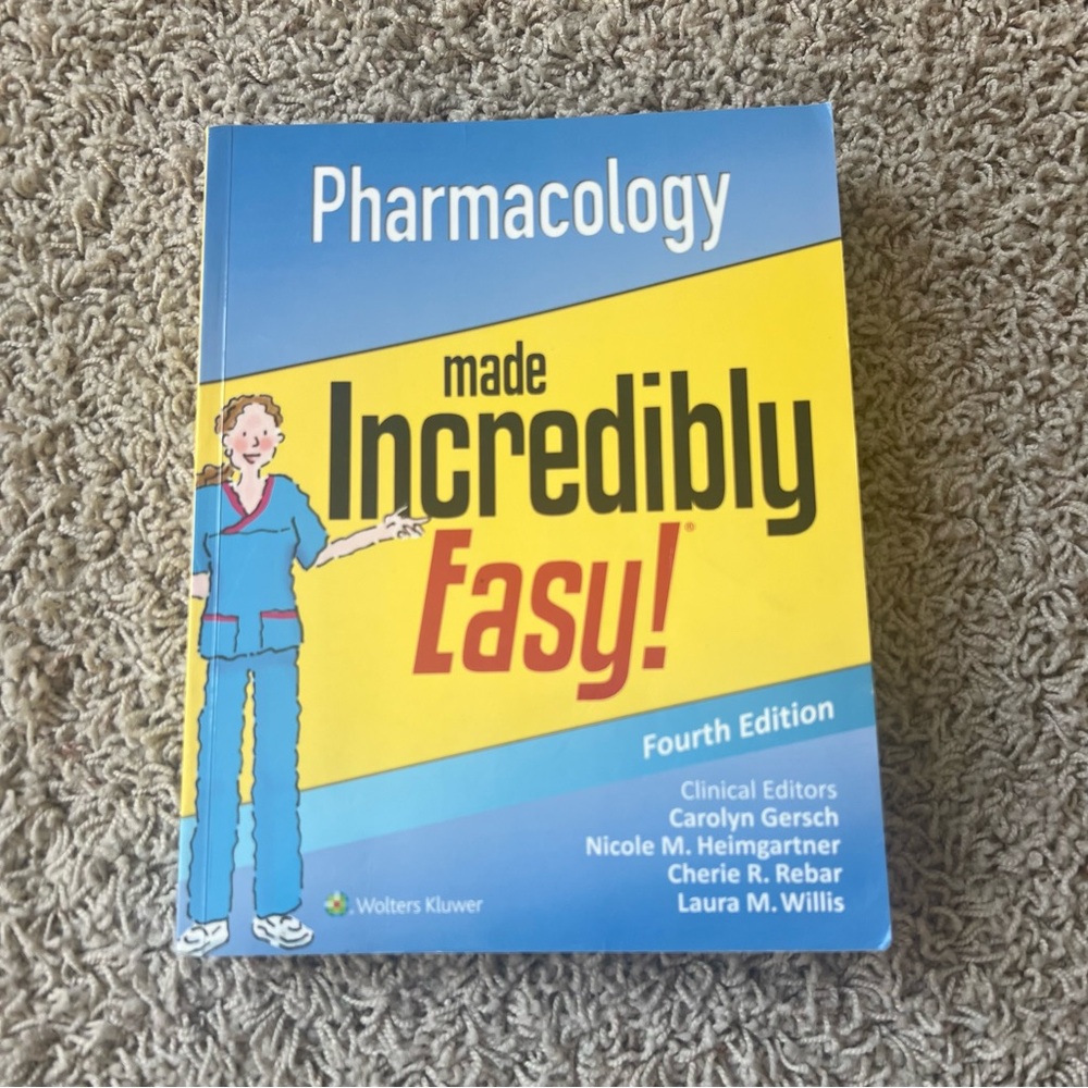 Pharmacology Made Incredibly Easy! Fourth Edition Book